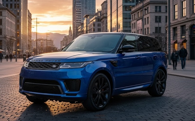 2025 Blue Range Rover Sport
